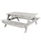 Highwood Usa Rectangle Hometown Picnic Table, Harbor Gray, 6 ft L, 30 in H Overall AD-TBL-HI02-HGR - alternate 1